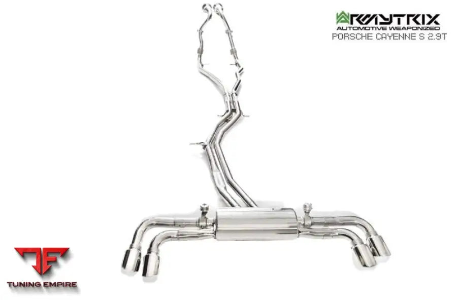 ARMYTRIX PORSCHE CAYENNE S E3 2.9 TURBO (2018-PRESENT) VALVETRONIC EXHAUST SYSTEM