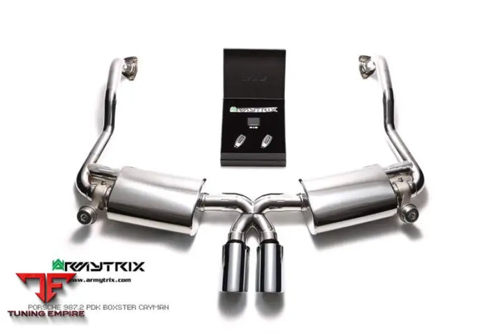 ARMYTRIX PORSCHE CAYMAN 987.2 PDK (2009-2012) VALVETRONIC EXHAUST SYSTEM