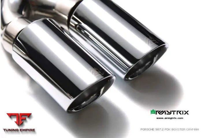 ARMYTRIX PORSCHE CAYMAN 987.2 PDK (2009-2012) VALVETRONIC EXHAUST SYSTEM