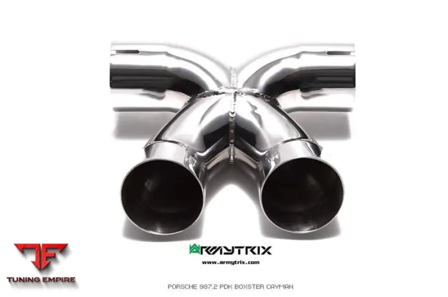 ARMYTRIX PORSCHE CAYMAN 987.2 PDK (2009-2012) VALVETRONIC EXHAUST SYSTEM
