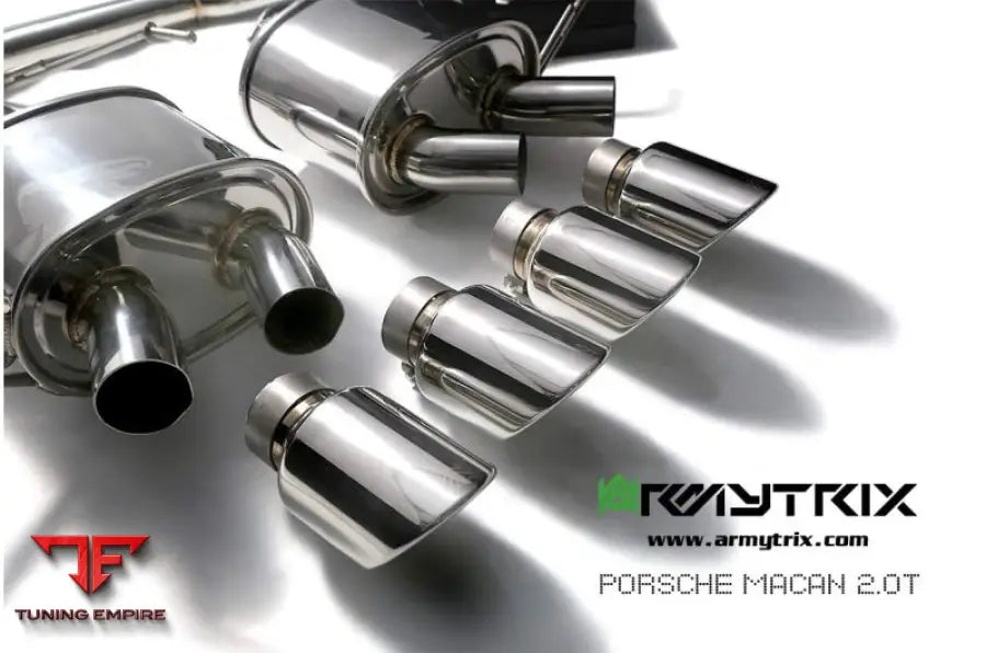 ARMYTRIX PORSCHE MACAN 2.0 TURBO (2014-2018) VALVETRONIC EXHAUST SYSTEM