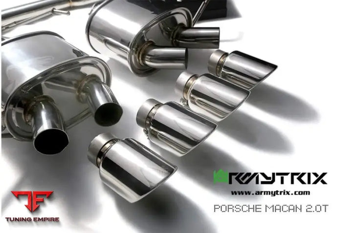 ARMYTRIX PORSCHE MACAN 2.0 TURBO (2014-2018) VALVETRONIC EXHAUST SYSTEM