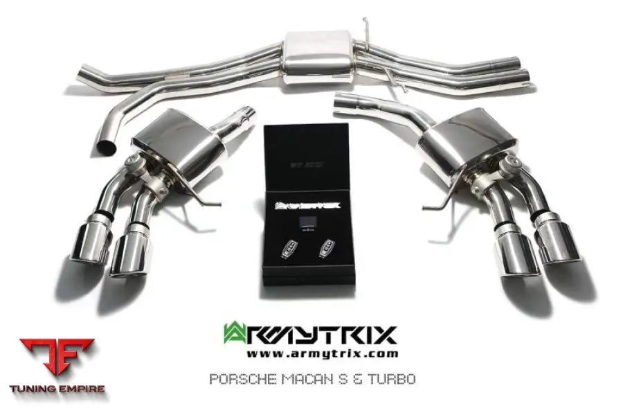 ARMYTRIX PORSCHE MACAN S/GTS 3.0 V6 TURBO (2014-2018) VALVETRONIC EXHAUST SYSTEM