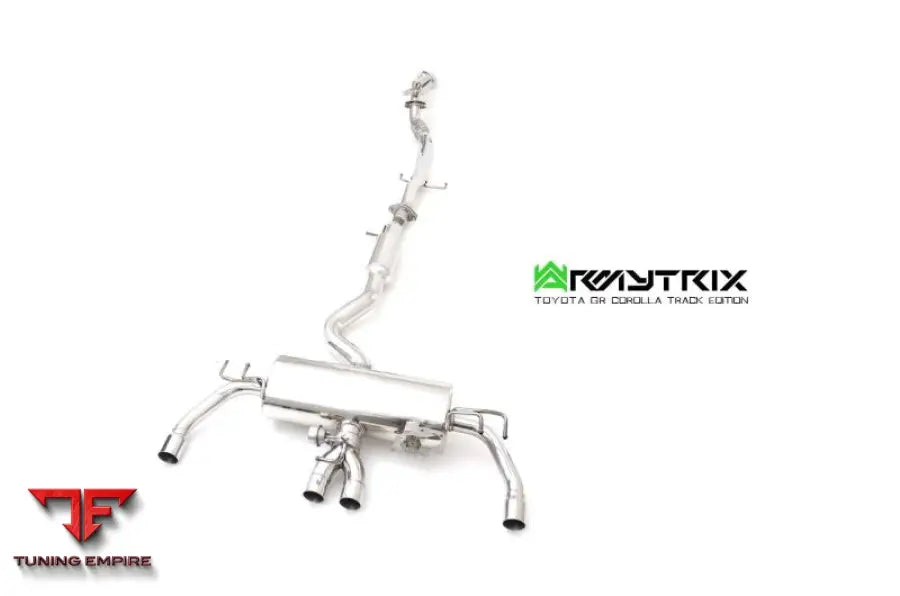 ARMYTRIX TOYOTA GR COROLLA (2023-PRESENT) TRACK EDITION VALVETRONIC EXHAUST SYSTEM