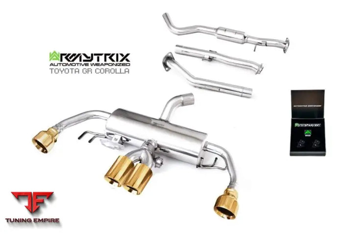 ARMYTRIX TOYOTA GR COROLLA (2023-PRESENT) VALVETRONIC EXHAUST SYSTEM