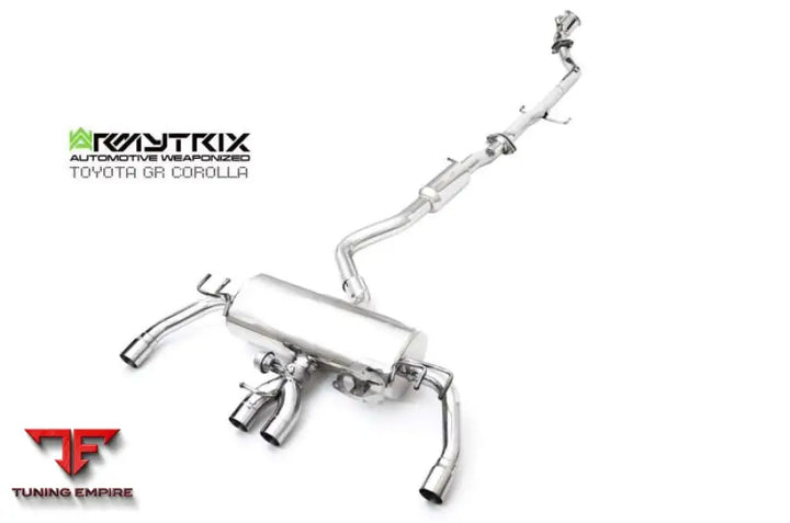 ARMYTRIX TOYOTA GR COROLLA (2023-PRESENT) VALVETRONIC EXHAUST SYSTEM