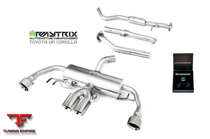 ARMYTRIX TOYOTA GR COROLLA (2023-PRESENT) VALVETRONIC EXHAUST SYSTEM