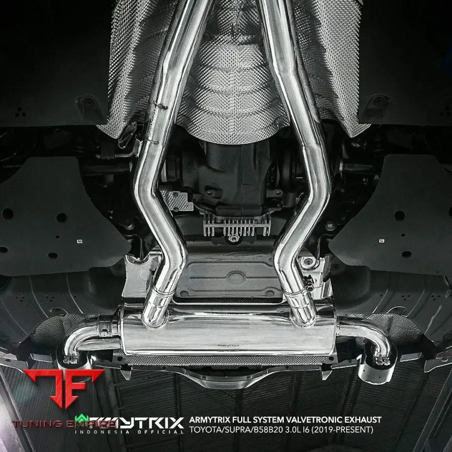 ARMYTRIX TOYOTA GR SUPRA A90 A91 / OE VALVE CONTROL / NON-OPF (2019-PRESENT) VALVETRONIC EXHAUST SYSTEM
