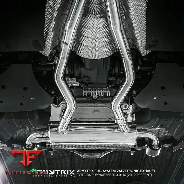 ARMYTRIX TOYOTA GR SUPRA A90 A91 / OE VALVE CONTROL / NON-OPF (2019-PRESENT) VALVETRONIC EXHAUST SYSTEM
