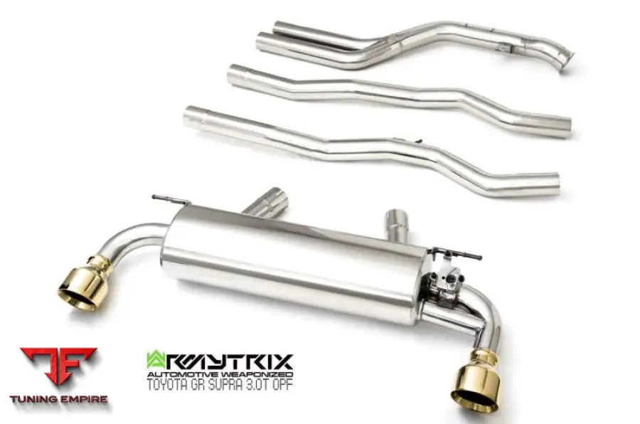 ARMYTRIX TOYOTA GR SUPRA A90 A91 OPF (INTEGRATES WITH OE VALVE CONTROL) (2019-PRESENT) VALVETRONIC EXHAUST SYSTEM