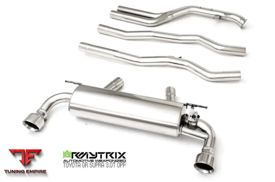 ARMYTRIX TOYOTA GR SUPRA A90 A91 OPF (INTEGRATES WITH OE VALVE CONTROL) (2019-PRESENT) VALVETRONIC EXHAUST SYSTEM