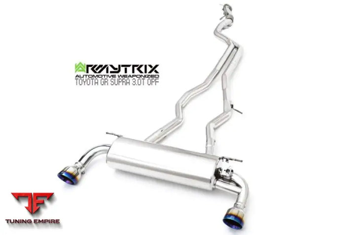 ARMYTRIX TOYOTA GR SUPRA A90 A91 OPF (INTEGRATES WITH OE VALVE CONTROL) (2019-PRESENT) VALVETRONIC EXHAUST SYSTEM