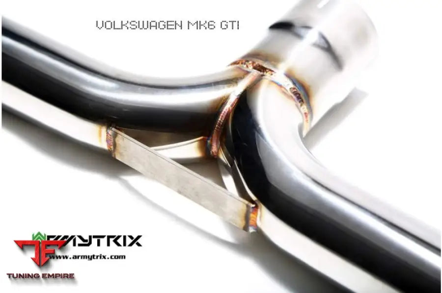 ARMYTRIX VOLKSWAGEN GOLF 6 GTI 2.0 TURBO (2008-2013) VALVETRONIC EXHAUST SYSTEM