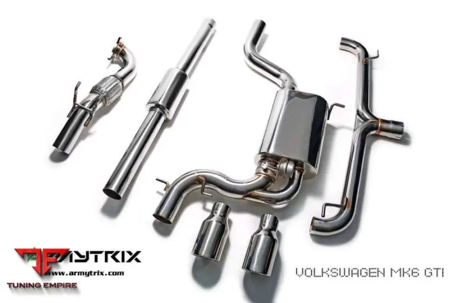ARMYTRIX VOLKSWAGEN GOLF 6 GTI 2.0 TURBO (2008-2013) VALVETRONIC EXHAUST SYSTEM