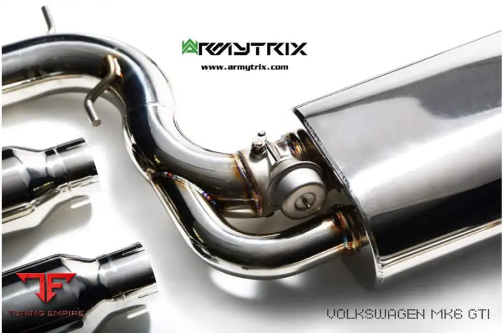 ARMYTRIX VOLKSWAGEN GOLF 6 R20 (2008-2013) VALVETRONIC EXHAUST SYSTEM