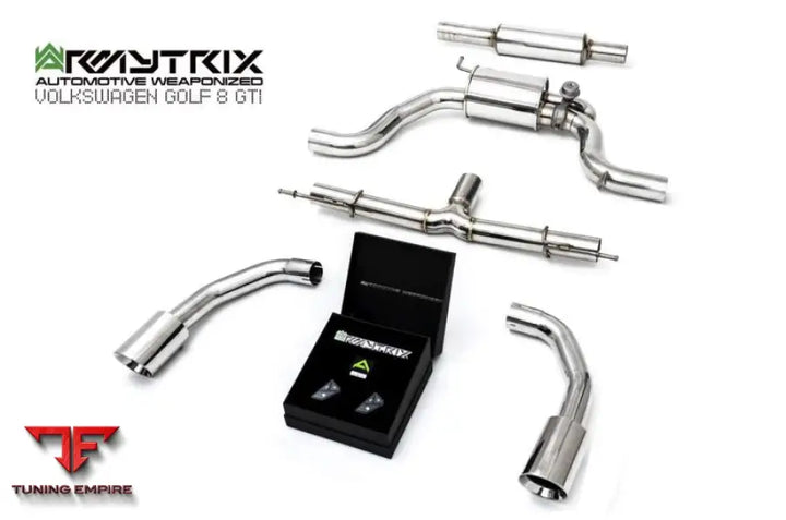 ARMYTRIX VOLKSWAGEN GOLF 8 GTI (2020-PRESENT) VALVETRONIC EXHAUST SYSTEM