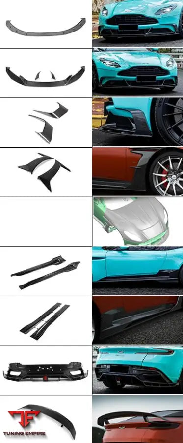 ASTON MARTIN DB11 CARBON FIBER PARTS