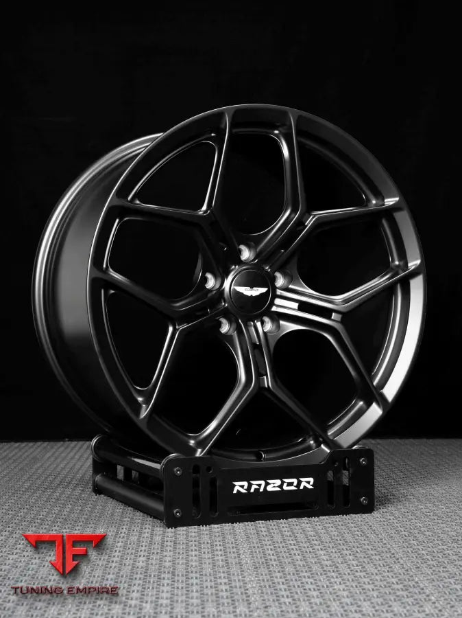 ASTON MARTIN DB11 FORGED WHEELS - SATIN BLACK FINISH