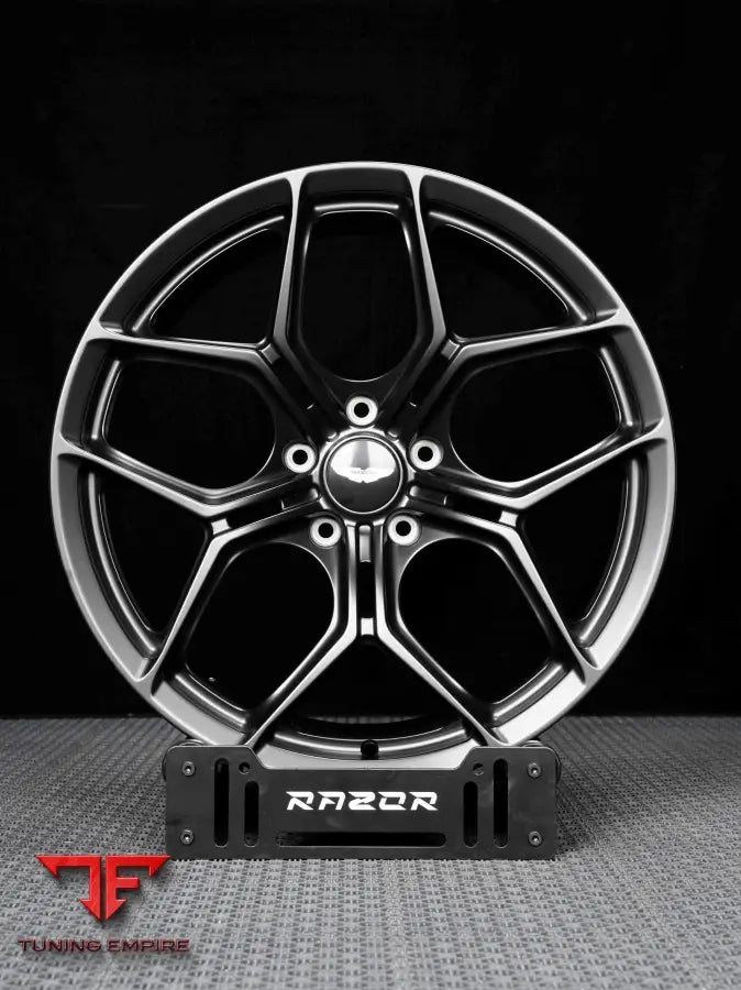 ASTON MARTIN DB11 FORGED WHEELS - SATIN BLACK FINISH