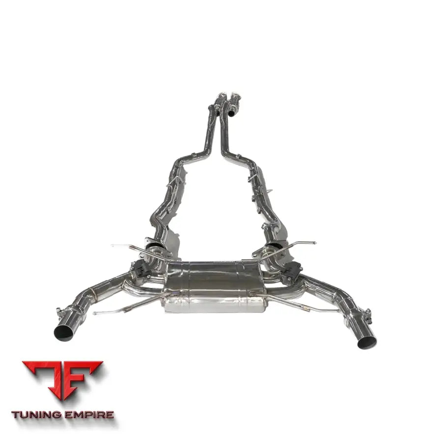 ASTON MARTIN DB9 6.0L V12 STAINLESS STEEL CATBACK RAZOR EXHAUST WITH MUFFLER VALVE