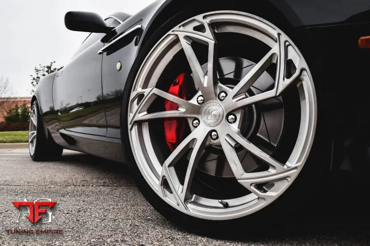 Aston Martin DB9 on custom forged wheels