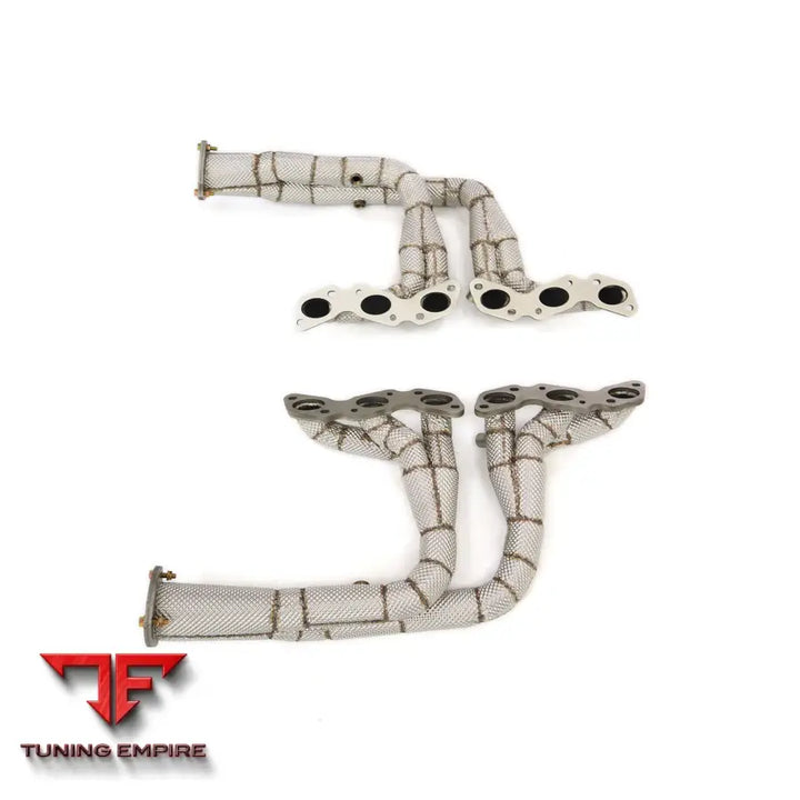 ASTON MARTIN DB9 V12 STAINLESS STEEL RAZOR EXHAUST MANIFOLD WITH HEAT SHIELD