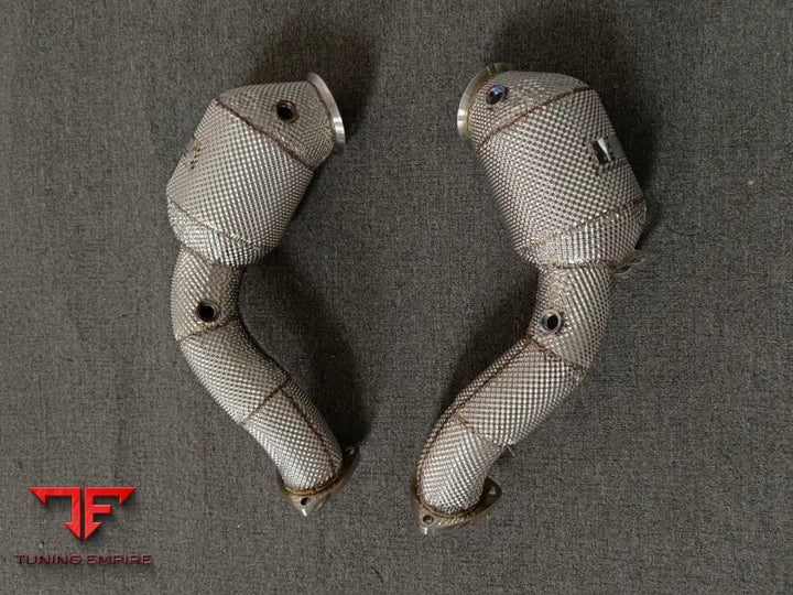 ASTON MARTIN DBX DOWNPIPES CATLESS OR WITH CATS