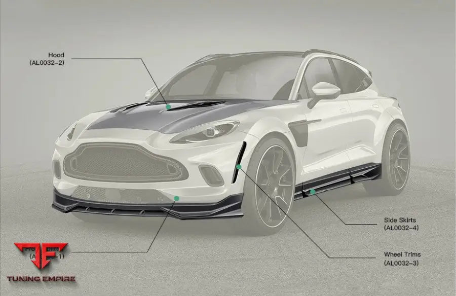 ASTON MARTIN DBX DRY CARBON PERFORMANCE BODY KIT