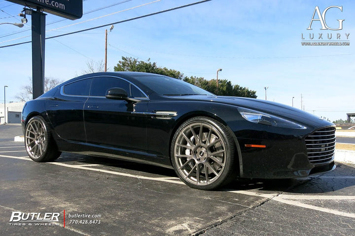 Aston Martin Rapide on custom forged wheels