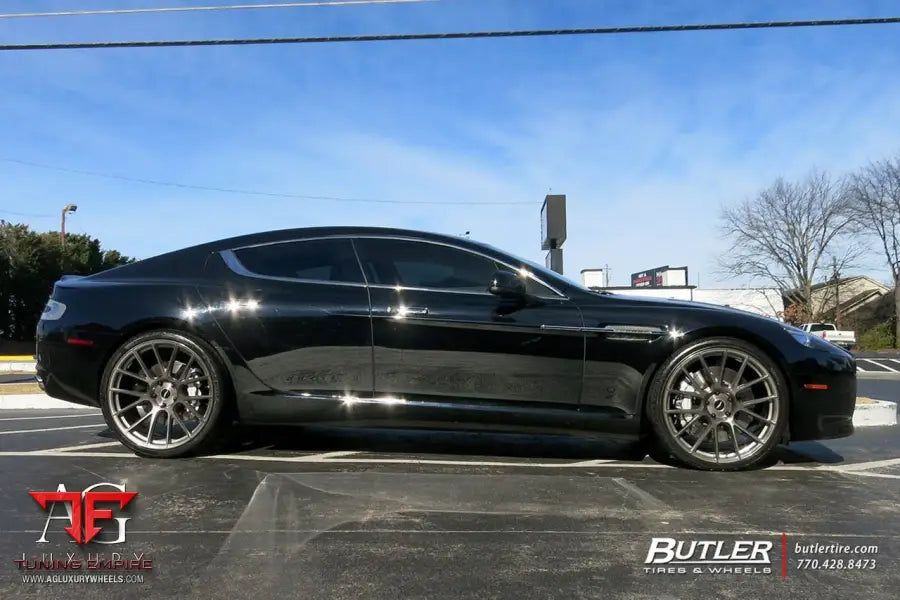 Aston Martin Rapide on custom forged wheels