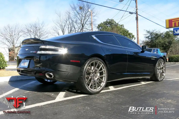 Aston Martin Rapide on custom forged wheels