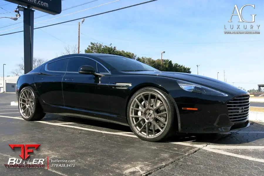 Aston Martin Rapide on custom forged wheels