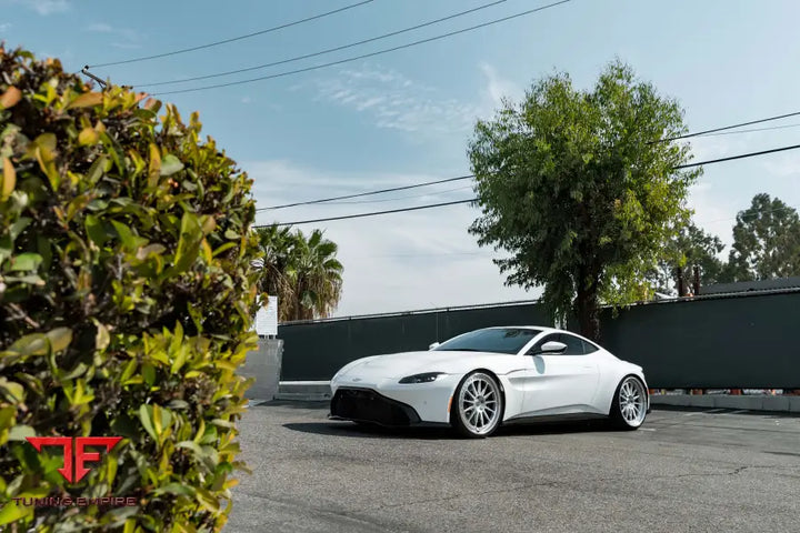 ASTON MARTIN VANTAGE FORGED WHEELS AND EXHAUST SYSTEM