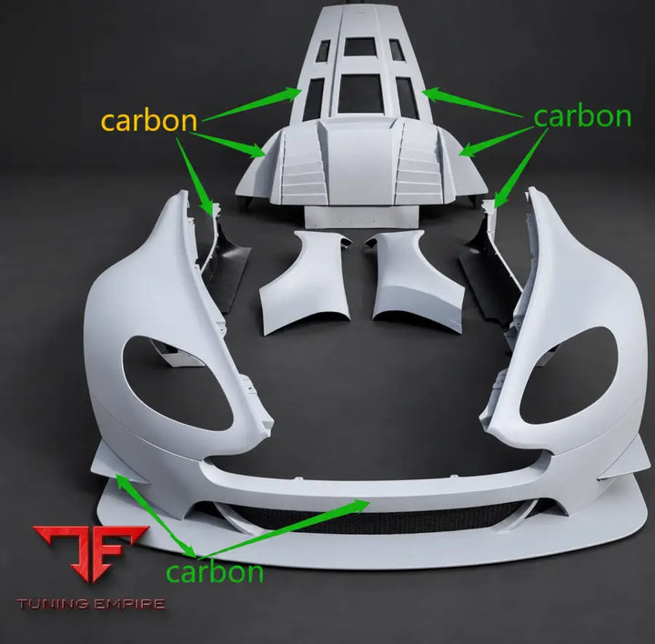 ASTON MARTIN VANTAGE GT3 WIDE BODY KIT - JIANGSU TOP