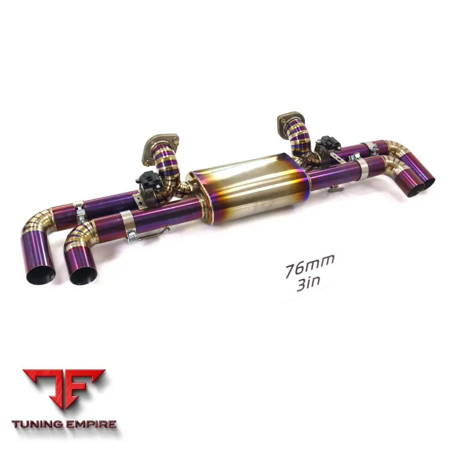 ASTON MARTIN VANTAGE V8 4.0T VALVETRONIC CATBACK RAZOR EXHAUST WITH MUFFLER VALVE