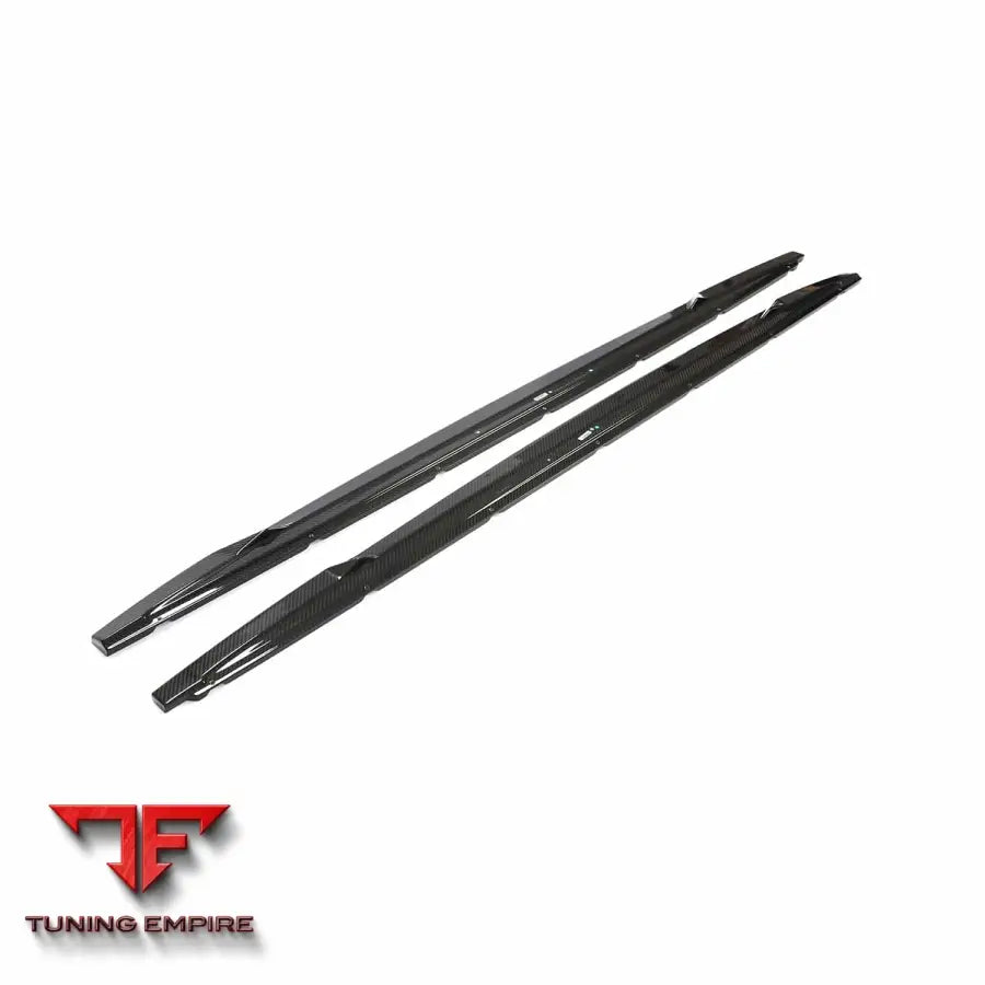 AUDI A3 S-LINE & S3 8Y 2020+ CARBON FIBRE SIDE SKIRTS - CT CARBON