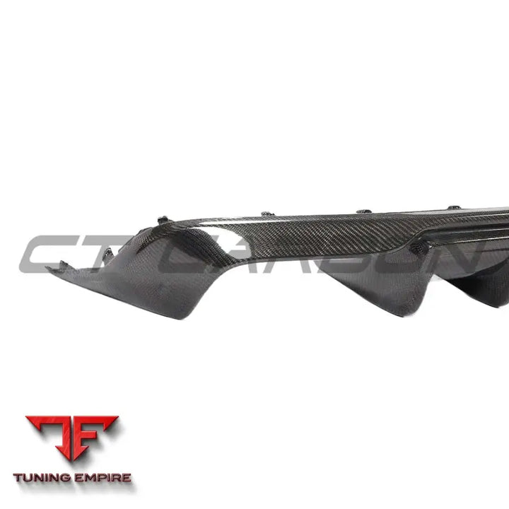 AUDI A3 S-LINE & S3 SALOON PRE-FACELIFT 8V CARBON FIBRE DIFFUSER - CT CARBON