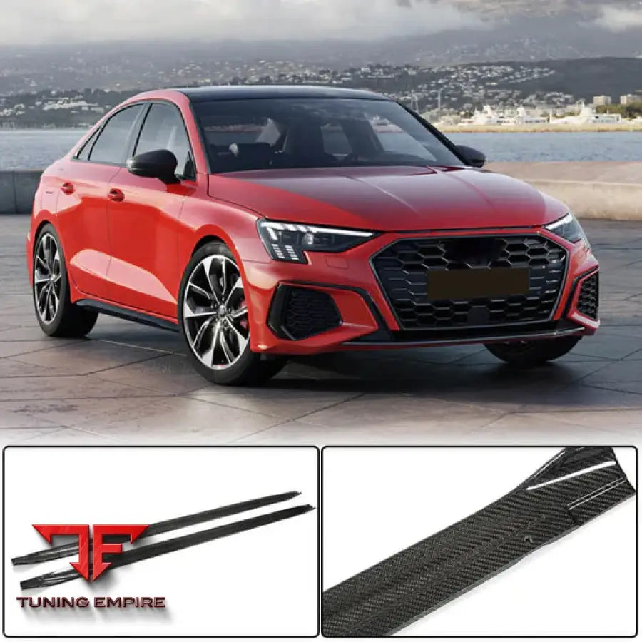 AUDI A3/S3 8Y SEDAN CARBON FIBER PARTS 2021-2024Y