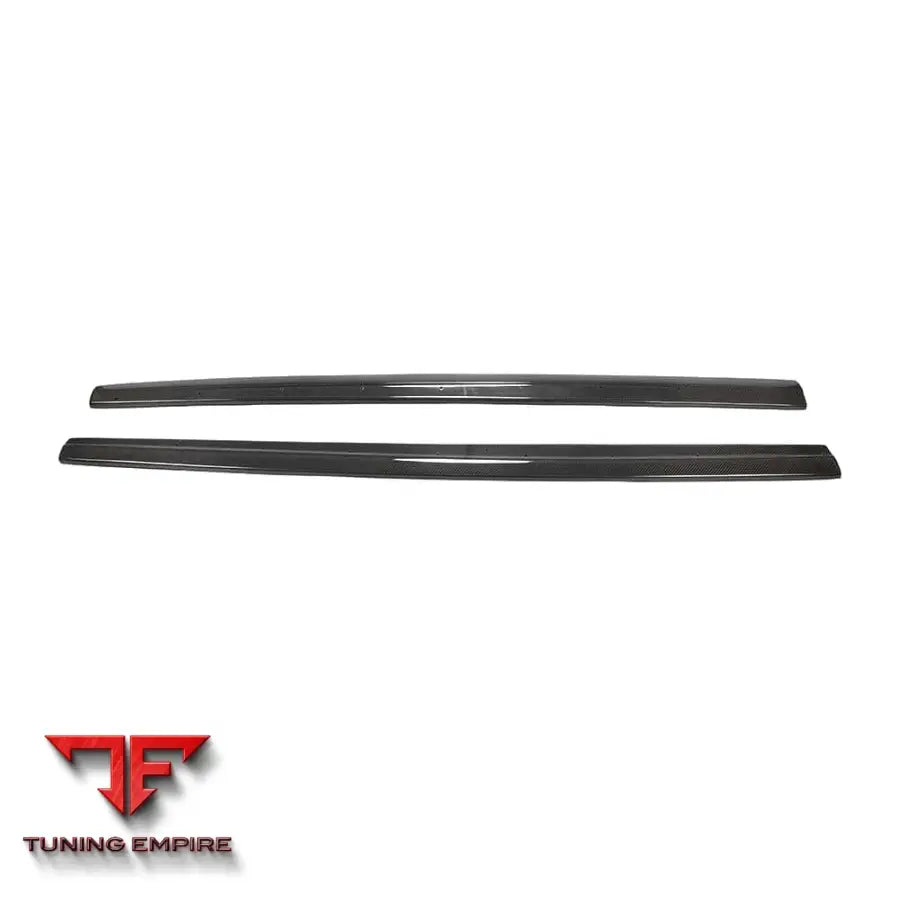 AUDI A3/S3/RS3 8V SALOON CARBON FIBRE SIDE SKIRTS - V1 - CT CARBON