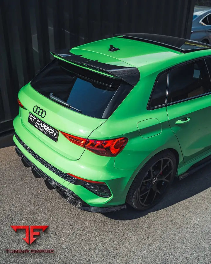 AUDI A3/S3/RS3 8Y 2021+ SPORTBACK CARBON FIBRE SPOILER V1 - CT CARBON