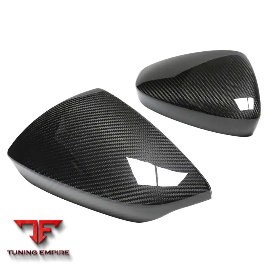 AUDI A3/S3/RS3 8Y 2022+ CARBON FIBRE MIRROR COVERS WITH LANE ASSIST - RHD - CT CARBON