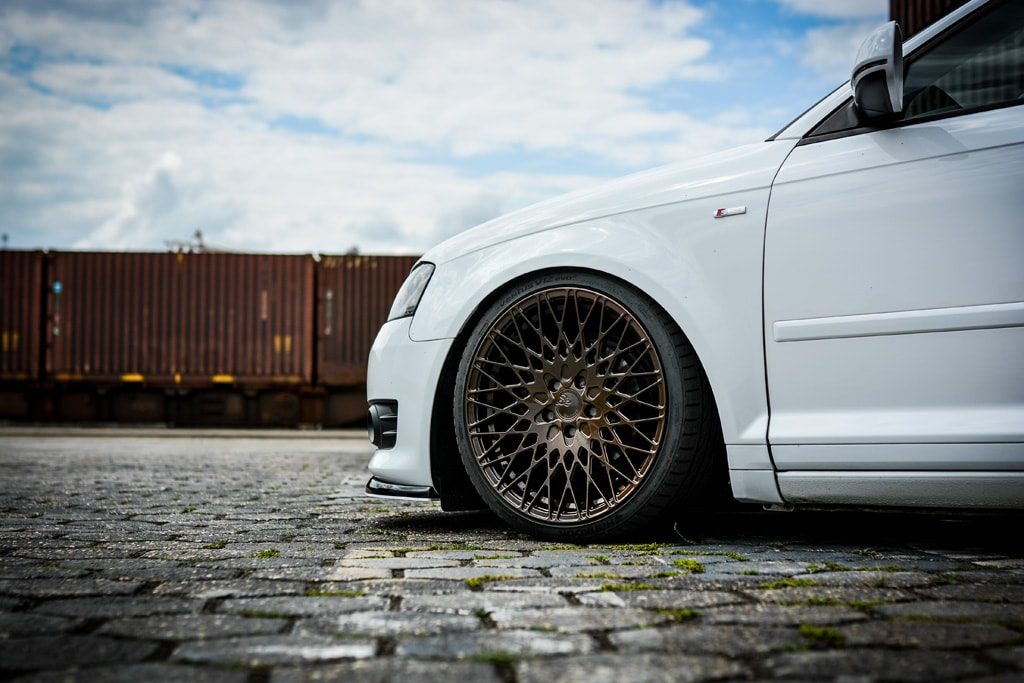 AUDI A3 WAGON on custom forged wheels