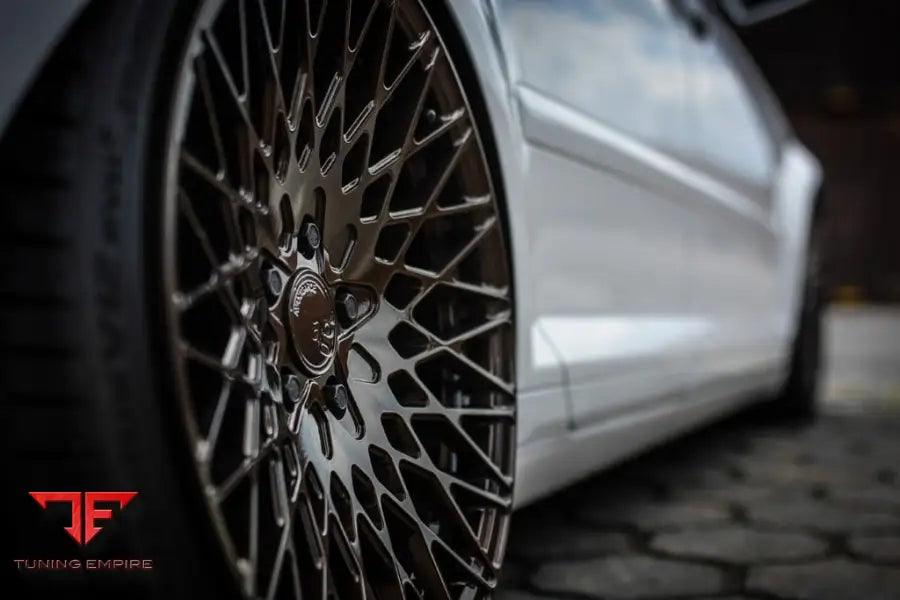 AUDI A3 WAGON on custom forged wheels