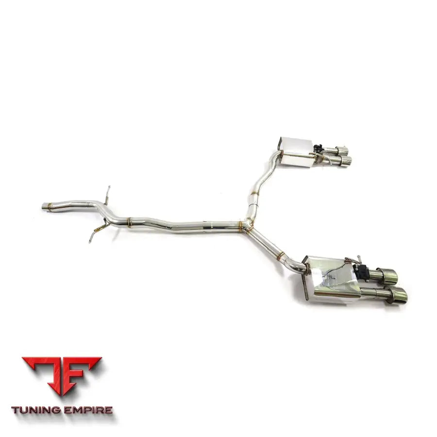 AUDI A4 A5 B8 2.0T CATBACK RAZOR EXHAUST WITH MUFFLER VALVE