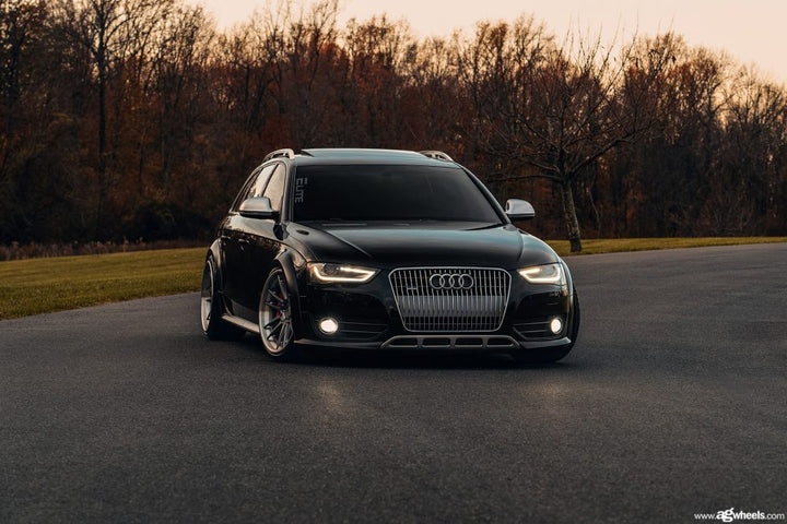 AUDI A4 ALLROAD on custom forged wheels