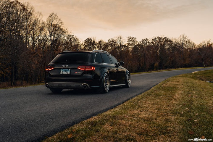 AUDI A4 ALLROAD on custom forged wheels