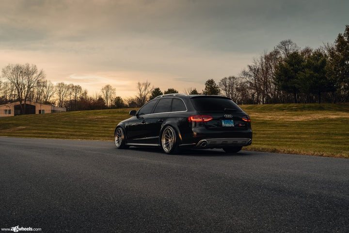 AUDI A4 ALLROAD on custom forged wheels