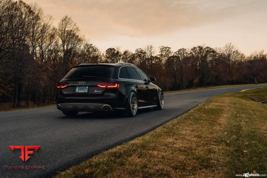 AUDI A4 ALLROAD on custom forged wheels
