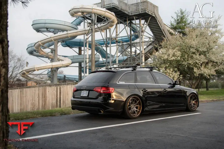 Audi A4 Avant on custom forged wheels
