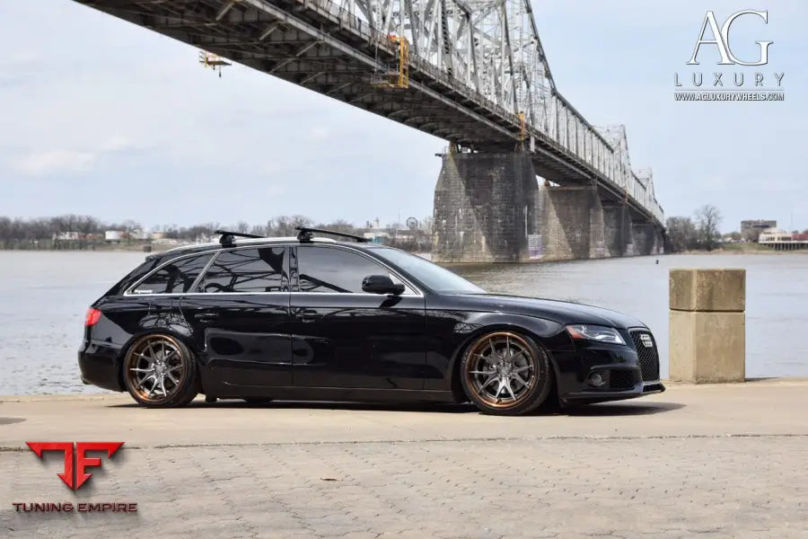 Audi A4 Avant on custom forged wheels